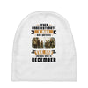 Never Underestimate A Man Who Watches The 100 And Was Born in December Baby Beanies