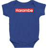 harambe gorilla Baby Bodysuit