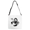 scorpio zodiac Adjustable Strap Totes