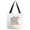 This Girl Loves Her Greyhound Tote Bags