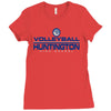volleyball huntington high school Ladies Fitted T-Shirt