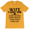 I Love you Wife T-Shirt
