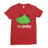 legosaurus Ladies Fitted T-Shirt