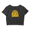 black queen Crop Top