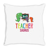 teacher saurus Throw Pillow
