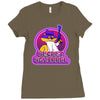 secret squirrel Ladies Fitted T-Shirt