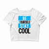 Be Your Self Stay Cool Crop Top