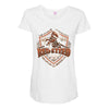 red steed amber ale Maternity Scoop Neck T-shirt