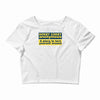 hokey cokey anonymous, ideal birthday gift or present Crop Top