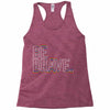 be brave Racerback Tank