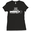 mens fart loading Ladies Fitted T-Shirt