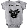 pug life Baby Onesie