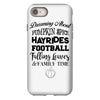 dreaming about pumpkin spice hayrides footbal falling leaves family ti iPhone 8