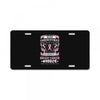 Never Underestimate The Strength Of A Breast Cancer Warrior License Plate