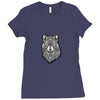 Wolf 2 Ladies Fitted T-Shirt