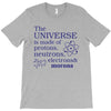 The Universe Is Made Of Protons Neutrons Elektrons And Morons T-Shirt