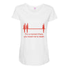 for a moment there you bored me to death Maternity Scoop Neck T-shirt