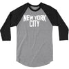 new york city ringer 3/4 Sleeve Shirt