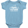 Think Outside No Box Required Baby Onesie