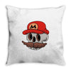 mario skull Throw Pillow