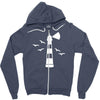 lighthouse Zipper Hoodie