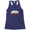 how i roll ambulance Racerback Tank