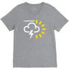 weather forecast symbol V-Neck Tee