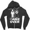 game over Zipper Hoodie