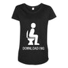 downloading ! funny white sex Maternity Scoop Neck T-shirt