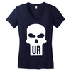 underground resistance ur punisher Women's V-Neck T-Shirt