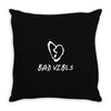 Bad Vibes XXXtentacion Throw Pillow