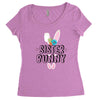 sister bunny Women's Triblend Scoop T-shirt