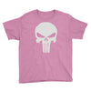 the punisher skull head Youth Tee