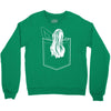 pocket samara Crewneck Sweatshirt