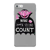 every second counts iPhone 7 Case