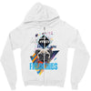 who loves frenchies Zipper Hoodie