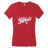 the darkness new Women's V-Neck T-Shirt