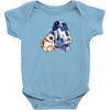 droid hug Baby Onesie