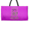 be aware of the spy crowave Weekender Totes