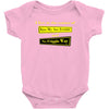 funny t shirt i live at the corner kiss my as &amp; no friggin way rude te Baby Onesie