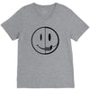 smiley dissection V-Neck Tee