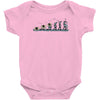evolution of espionage Baby Bodysuit