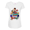 paw patrol birthday boy aunt Maternity Scoop Neck T-shirt