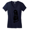 eat drink and be scary 2 Women's V-Neck T-Shirt