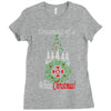 dreaming of a white christmas Ladies Fitted T-Shirt