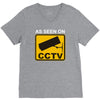 as seen on cctv chav rude,funny,cool,modern,fun V-Neck Tee