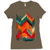 bike ride Ladies Fitted T-Shirt