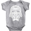 kylo ren helmet w Baby Onesie