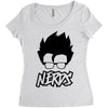 nerds Women's Triblend Scoop T-shirt