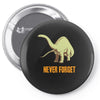 never forget Pin-back button